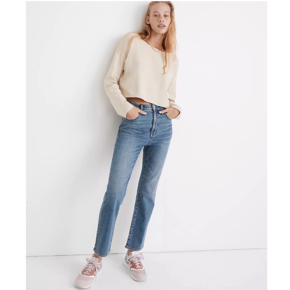 Madewell slim Demi-Boot Jeans in Enright Wash